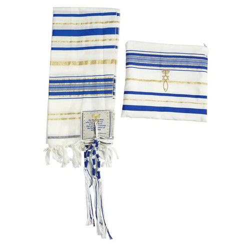 Prayer Shawl "Tallit " The Messiah Tallit - Medium